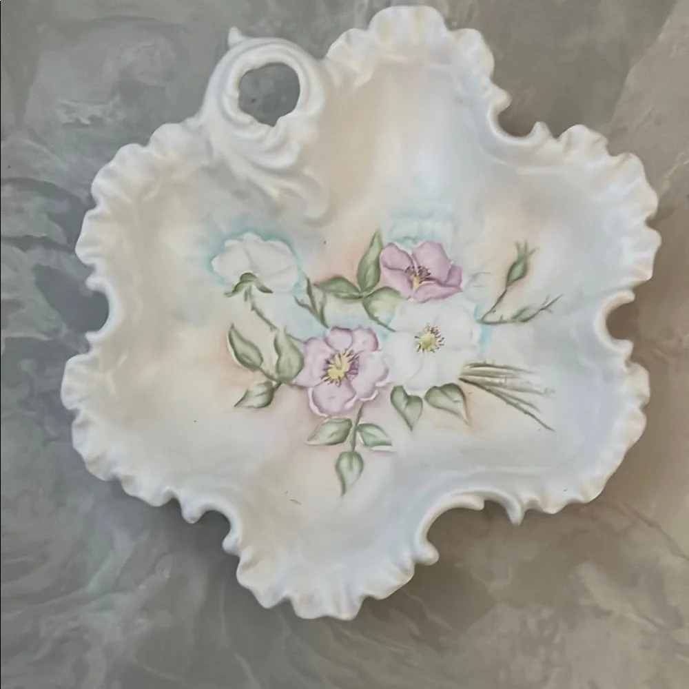 Floral Porcelain Decorative Plate
